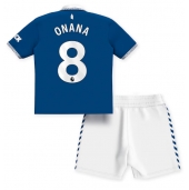 Everton Amadou Onana #8 Thuis tenue Kids 2023-24 Korte Mouwen (+ broek)