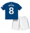 Everton Amadou Onana #8 Thuis tenue Kids 2023-24 Korte Mouwen (+ broek)