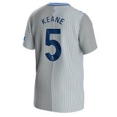 Everton Michael Keane #5 Derde tenue 2023-24 Korte Mouwen