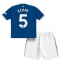 Everton Michael Keane #5 Thuis tenue Kids 2023-24 Korte Mouwen (+ broek)