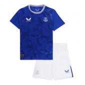 Everton Thuis tenue Kids 2024-25 Korte Mouwen (+ broek)