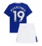 Everton Vitaliy Mykolenko #19 Thuis tenue Kids 2024-25 Korte Mouwen (+ broek)