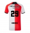 Feyenoord Santiago Gimenez #29 Thuis tenue 2024-25 Korte Mouwen