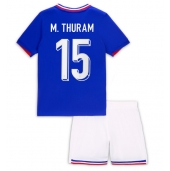 Frankrijk Marcus Thuram #15 Thuis tenue Kids EK 2024 Korte Mouwen (+ broek)