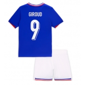 Frankrijk Olivier Giroud #9 Thuis tenue Kids EK 2024 Korte Mouwen (+ broek)