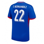 Frankrijk Theo Hernandez #22 Thuis tenue EK 2024 Korte Mouwen