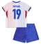 Frankrijk Youssouf Fofana #19 Uit tenue Kids EK 2024 Korte Mouwen (+ broek)