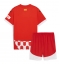 Girona Thuis tenue Kids 2024-25 Korte Mouwen (+ broek)