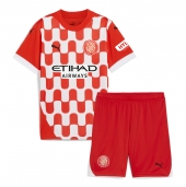 Girona Thuis tenue Kids 2024-25 Korte Mouwen (+ broek)