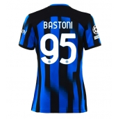 Inter Milan Alessandro Bastoni #95 Thuis tenue Dames 2023-24 Korte Mouwen