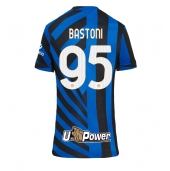 Inter Milan Alessandro Bastoni #95 Thuis tenue Dames 2024-25 Korte Mouwen