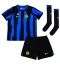 Inter Milan Alessandro Bastoni #95 Thuis tenue Kids 2023-24 Korte Mouwen (+ broek)