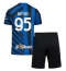 Inter Milan Alessandro Bastoni #95 Thuis tenue Kids 2024-25 Korte Mouwen (+ broek)