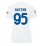 Inter Milan Alessandro Bastoni #95 Uit tenue Dames 2023-24 Korte Mouwen