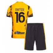 Inter Milan Davide Frattesi #16 Derde tenue Kids 2024-25 Korte Mouwen (+ broek)