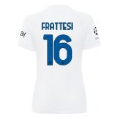 Inter Milan Davide Frattesi #16 Uit tenue Dames 2023-24 Korte Mouwen