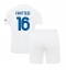 Inter Milan Davide Frattesi #16 Uit tenue Kids 2023-24 Korte Mouwen (+ broek)