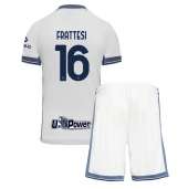 Inter Milan Davide Frattesi #16 Uit tenue Kids 2024-25 Korte Mouwen (+ broek)