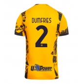 Inter Milan Denzel Dumfries #2 Derde tenue 2024-25 Korte Mouwen