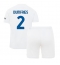 Inter Milan Denzel Dumfries #2 Uit tenue Kids 2023-24 Korte Mouwen (+ broek)