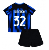 Inter Milan Federico Dimarco #32 Thuis tenue Kids 2023-24 Korte Mouwen (+ broek)