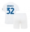 Inter Milan Federico Dimarco #32 Uit tenue Kids 2023-24 Korte Mouwen (+ broek)