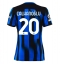 Inter Milan Hakan Calhanoglu #20 Thuis tenue Dames 2023-24 Korte Mouwen