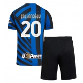 Inter Milan Hakan Calhanoglu #20 Thuis tenue Kids 2024-25 Korte Mouwen (+ broek)