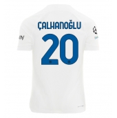 Inter Milan Hakan Calhanoglu #20 Uit tenue 2023-24 Korte Mouwen