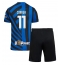 Inter Milan Joaquin Correa #11 Thuis tenue Kids 2024-25 Korte Mouwen (+ broek)