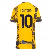 Inter Milan Lautaro Martinez #10 Derde tenue Dames 2024-25 Korte Mouwen