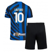 Inter Milan Lautaro Martinez #10 Thuis tenue Kids 2024-25 Korte Mouwen (+ broek)