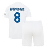 Inter Milan Marko Arnautovic #8 Uit tenue Kids 2023-24 Korte Mouwen (+ broek)