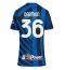 Inter Milan Matteo Darmian #36 Thuis tenue Dames 2024-25 Korte Mouwen