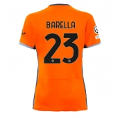 Inter Milan Nicolo Barella #23 Derde tenue Dames 2023-24 Korte Mouwen