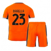 Inter Milan Nicolo Barella #23 Derde tenue Kids 2023-24 Korte Mouwen (+ broek)