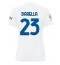 Inter Milan Nicolo Barella #23 Uit tenue Dames 2023-24 Korte Mouwen