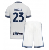 Inter Milan Nicolo Barella #23 Uit tenue Kids 2024-25 Korte Mouwen (+ broek)