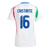 Italië Bryan Cristante #16 Uit tenue Dames EK 2024 Korte Mouwen