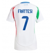 Italië Davide Frattesi #7 Uit tenue Dames EK 2024 Korte Mouwen