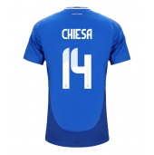 Italië Federico Chiesa #14 Thuis tenue EK 2024 Korte Mouwen