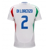 Italië Giovanni Di Lorenzo #2 Uit tenue EK 2024 Korte Mouwen