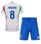 Italië Jorginho Frello #8 Uit tenue Kids EK 2024 Korte Mouwen (+ broek)