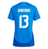 Italië Matteo Darmian #13 Thuis tenue Dames EK 2024 Korte Mouwen