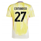 Juventus Andrea Cambiaso #27 Uit tenue 2024-25 Korte Mouwen