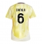 Juventus Danilo Luiz #6 Uit tenue Dames 2024-25 Korte Mouwen