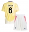 Juventus Danilo Luiz #6 Uit tenue Kids 2024-25 Korte Mouwen (+ broek)