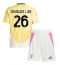 Juventus Douglas Luiz #26 Uit tenue Kids 2024-25 Korte Mouwen (+ broek)