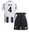 Juventus Federico Gatti #4 Thuis tenue Kids 2024-25 Korte Mouwen (+ broek)