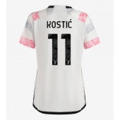 Juventus Filip Kostic #11 Uit tenue Dames 2023-24 Korte Mouwen